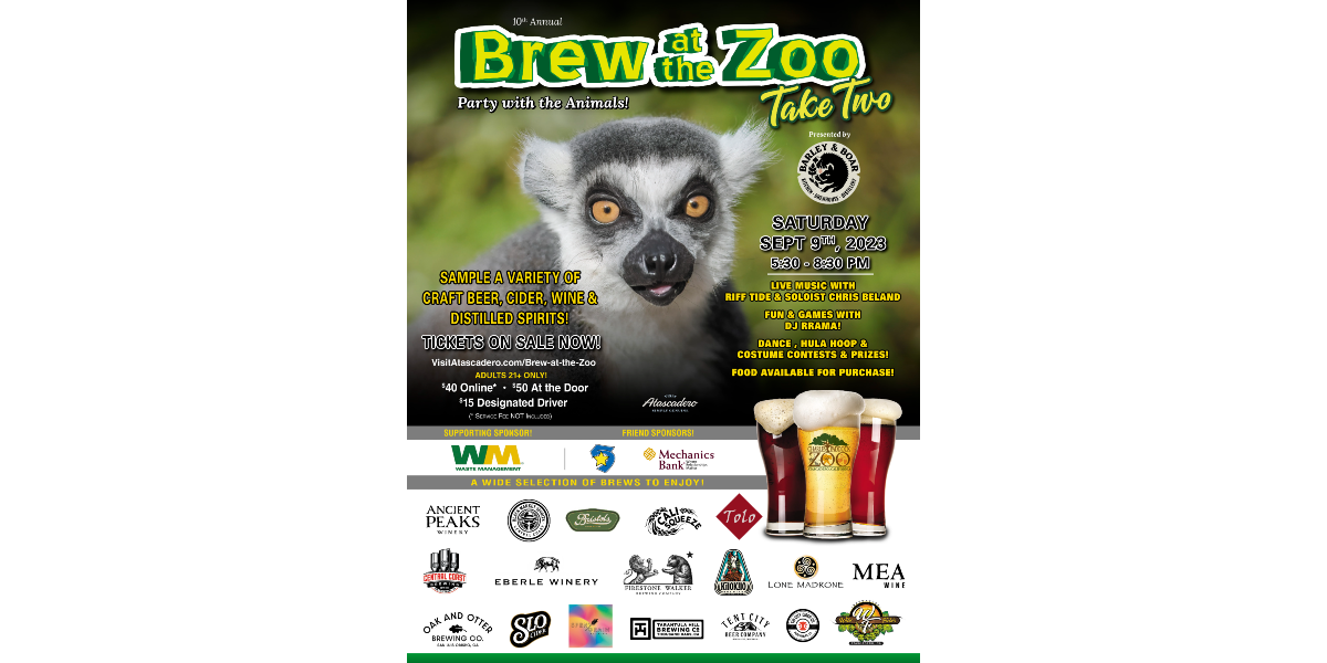 Brew at the Zoo Atascadero Eberle Winery
